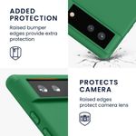 Husa pentru Google Pixel 6, Silicon, Verde, 55434.227, Kwmobile fotografia produsului View 3 S