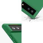 Husa pentru Google Pixel 6, Silicon, Verde, 55434.227, Kwmobile fotografia produsului View 9 S