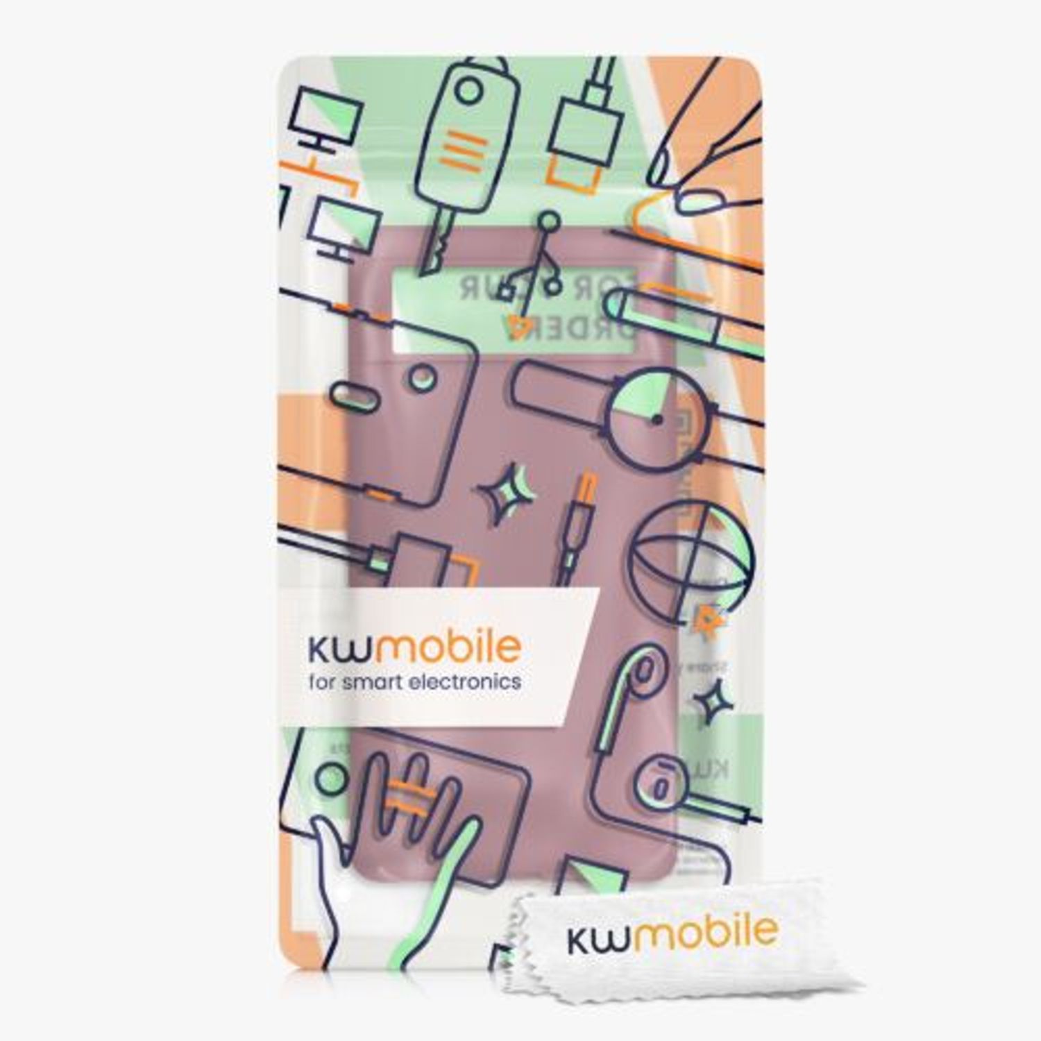 Husa pentru Google Pixel 6, Silicon, Violet, 55434.190, Kwmobile fotografia produsului View 15 L