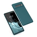 Husa pentru Google Pixel 6 Pro, Silicon, Verde, 55866.57, Kwmobile fotografia produsului View 2 S