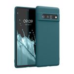 Husa pentru Google Pixel 6 Pro, Silicon, Verde, 55866.57, Kwmobile fotografia produsului