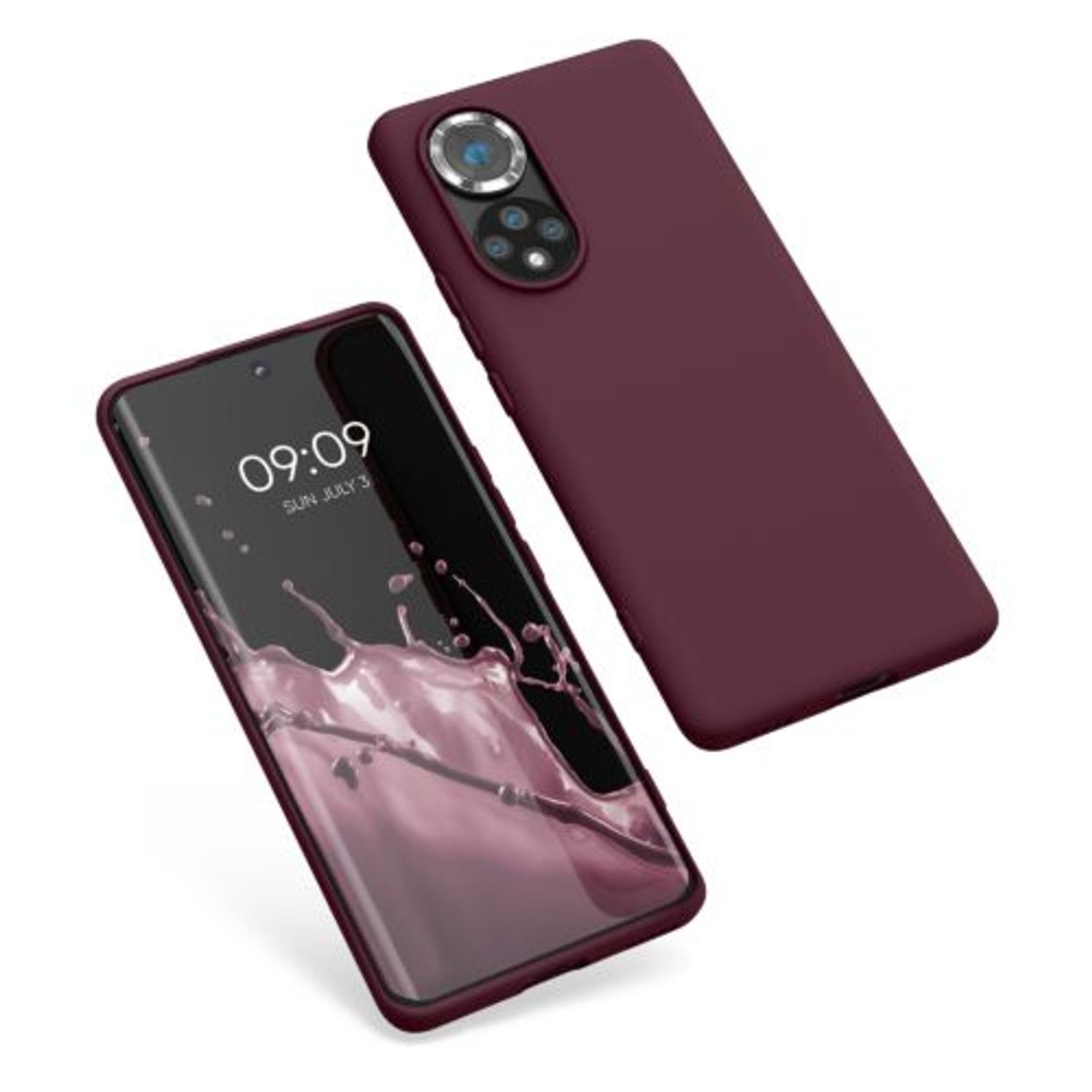 Husa Kwmobile pentru Honor 50, Silicon, Violet, 55409.190 fotografia produsului