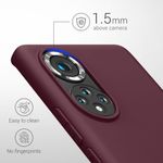 Husa Kwmobile pentru Honor 50, Silicon, Violet, 55409.190 fotografia produsului View 5 S