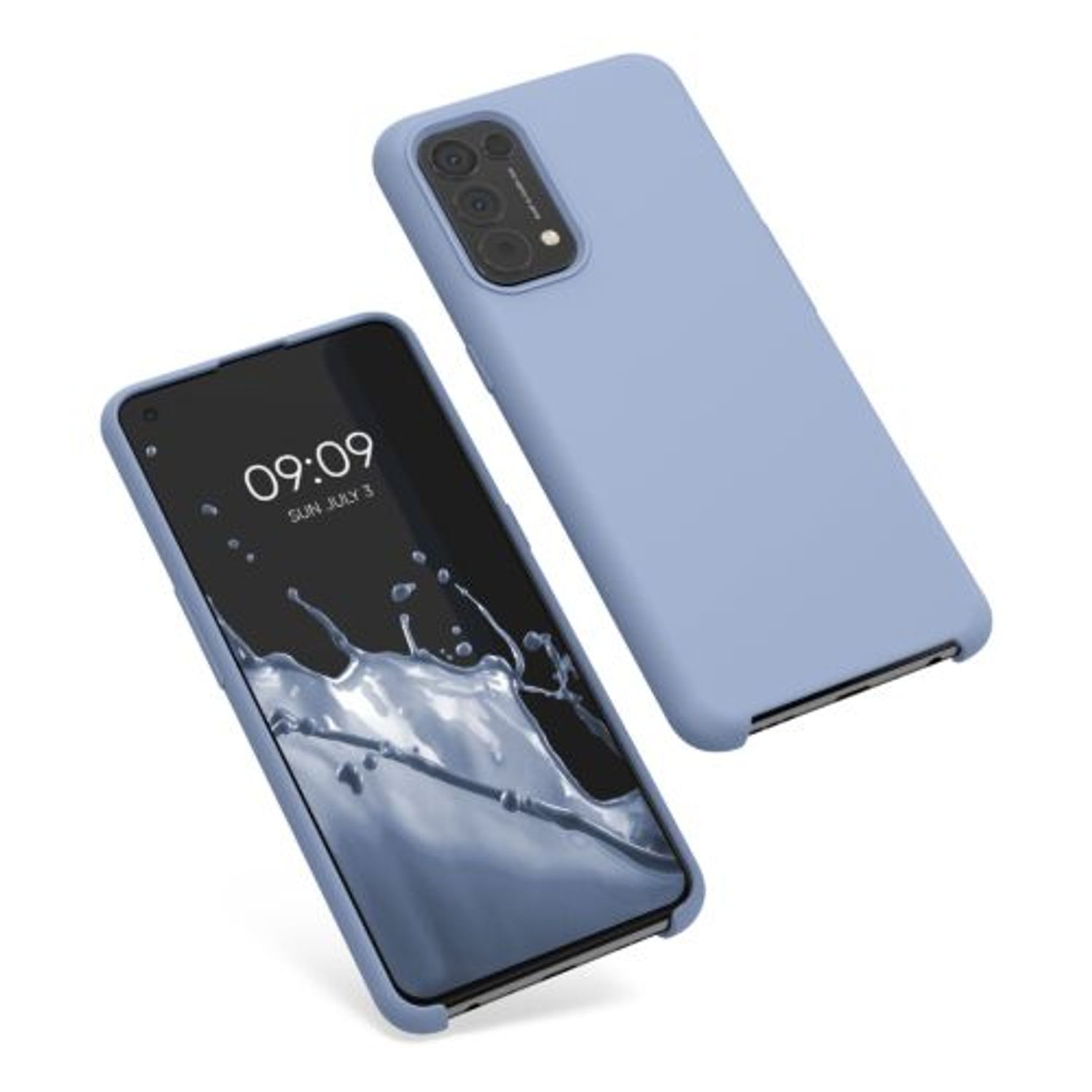 Husa pentru Oppo Find X3 Lite, Silicon, Albastru, 55201.58 fotografia produsului View 8 L