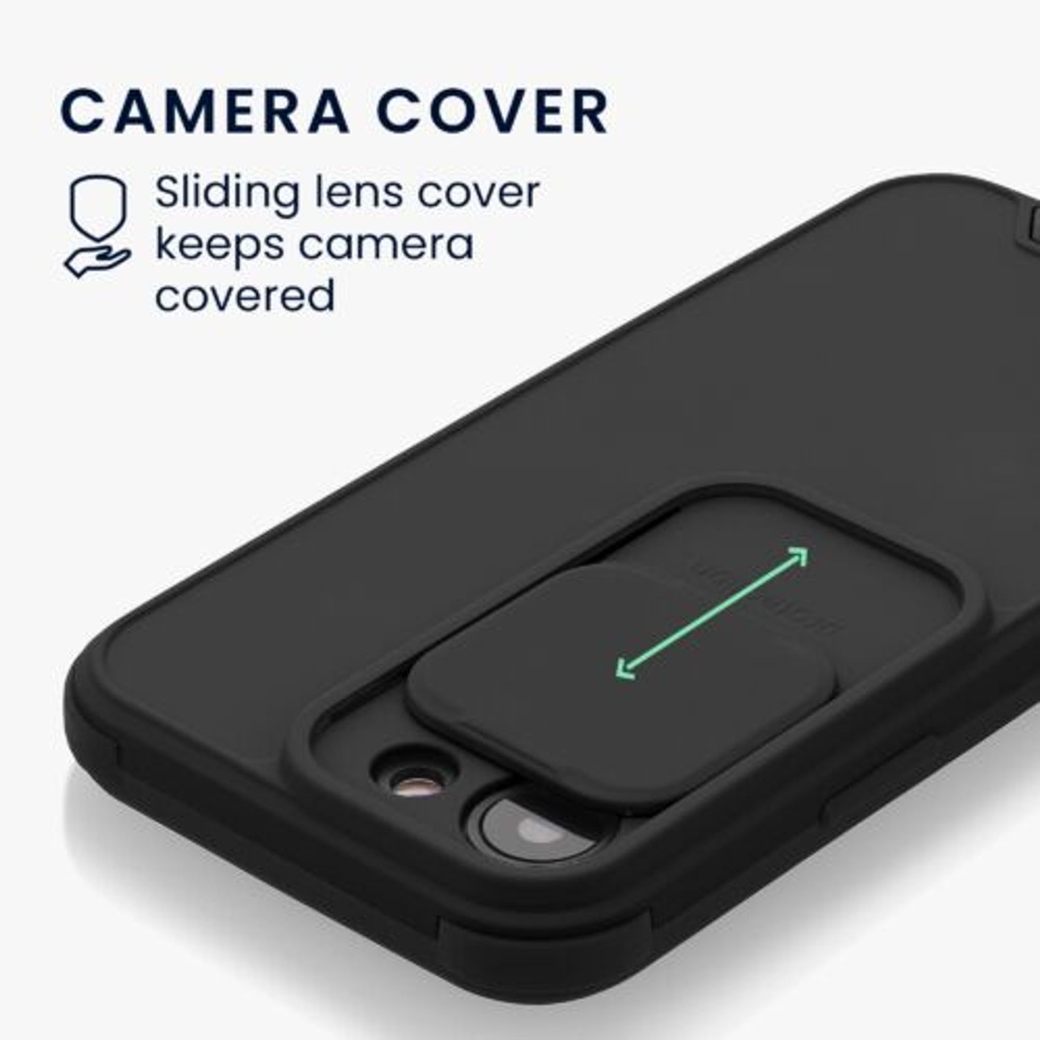 Husa Kwmobile pentru Apple iPhone 13 Mini, Silicon, Negru, 57506.01 fotografia produsului View 2 L
