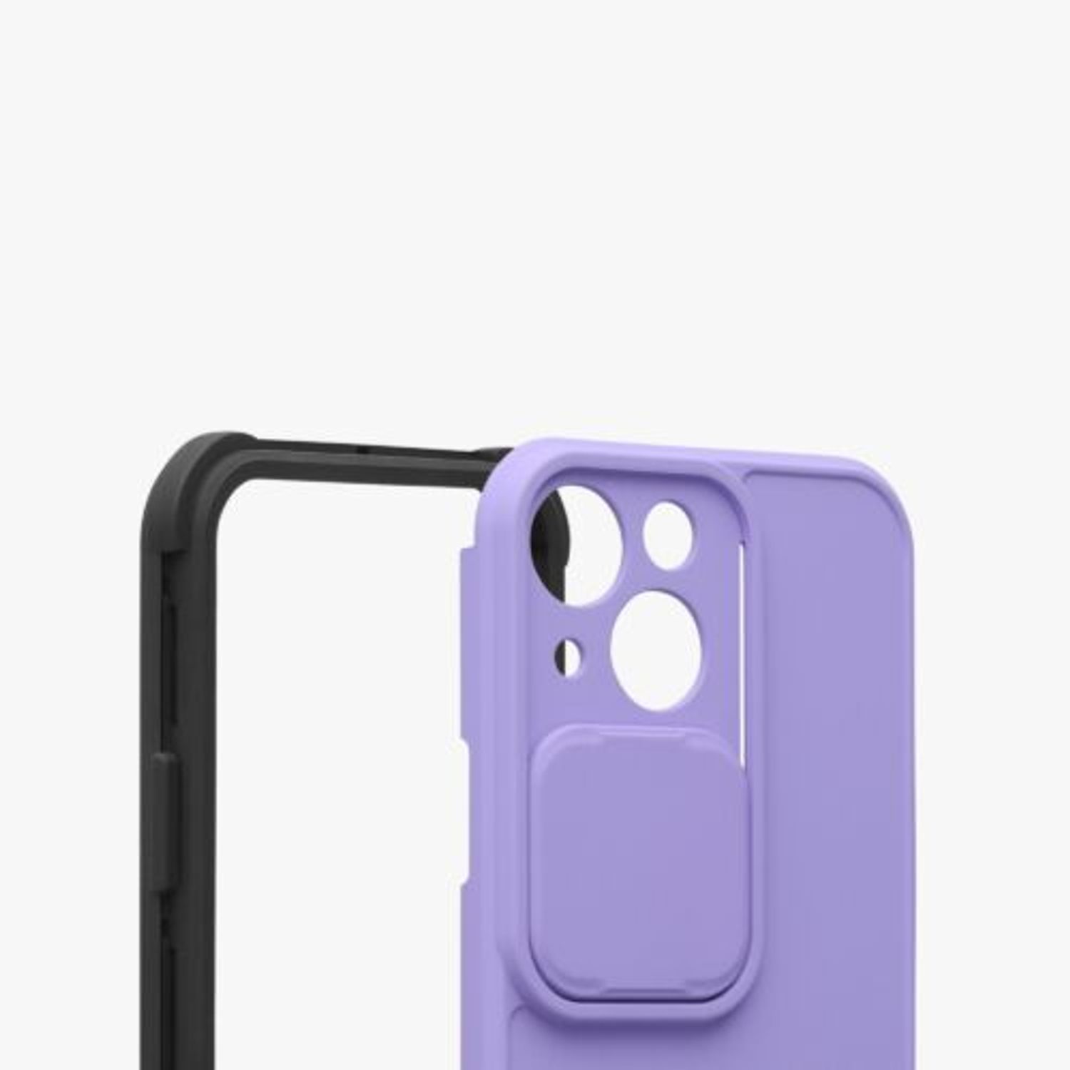 Husa Kwmobile pentru Apple iPhone 13 Mini, Silicon, Mov, 57506.108 fotografia produsului View 11 L