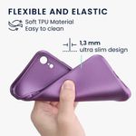 Husa Kwmobile pentru Apple iPhone XR, Silicon, Mov, 57511.230 fotografia produsului View 2 S