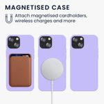 Husa Kwmobile pentru Apple iPhone 13 Mini, Silicon, Mov, 56558.139 fotografia produsului View 4 S