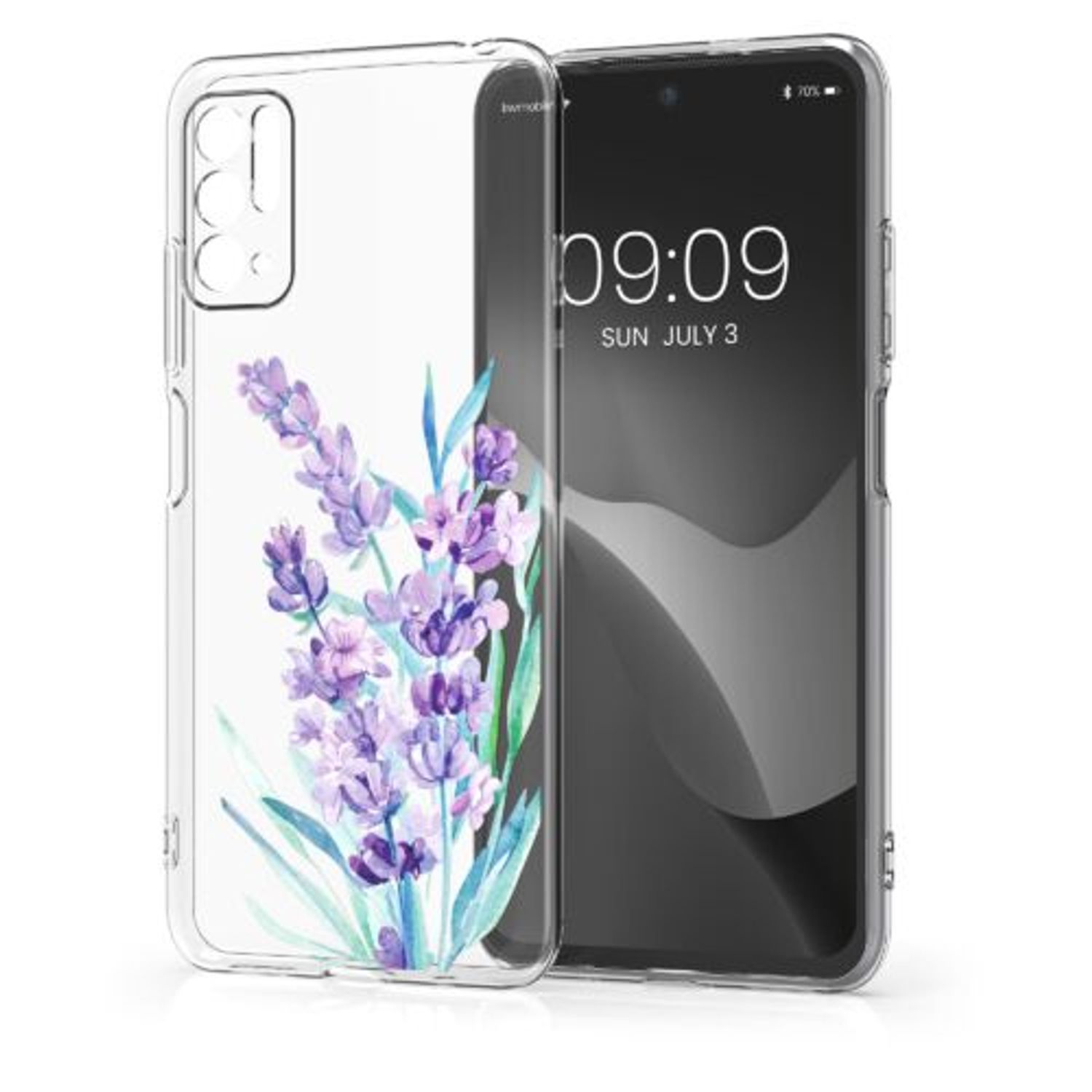 Husa Kwmobile pentru Xiaomi Redmi Note 10 5G, Silicon, Multicolor, 54950.02 fotografia produsului