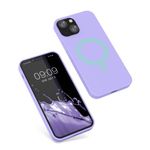 Husa Kwmobile pentru Apple iPhone 13 Mini, Silicon, Mov, 56558.139 fotografia produsului