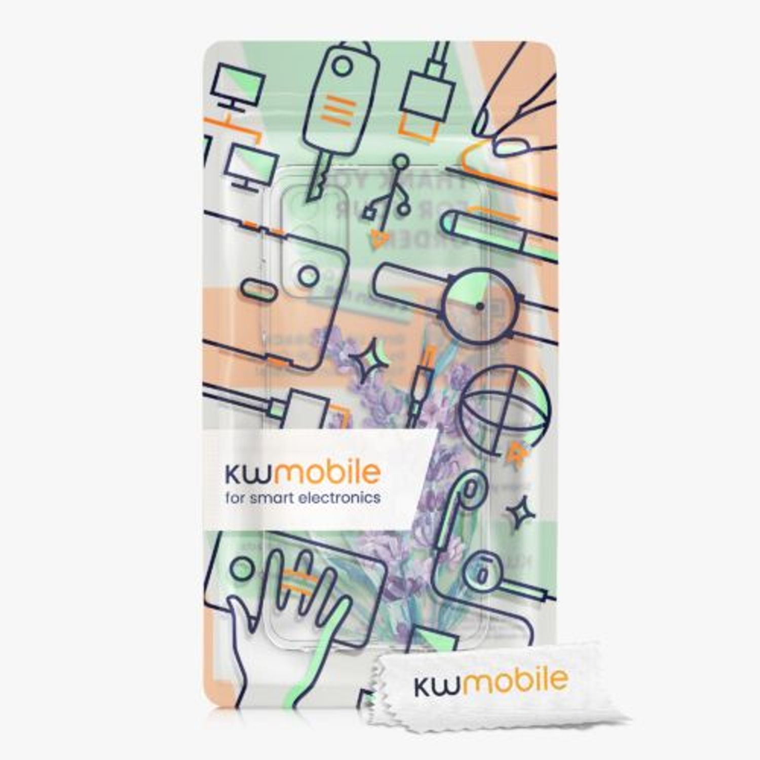 Husa Kwmobile pentru Xiaomi Redmi Note 10 5G, Silicon, Multicolor, 54950.02 fotografia produsului View 4 L