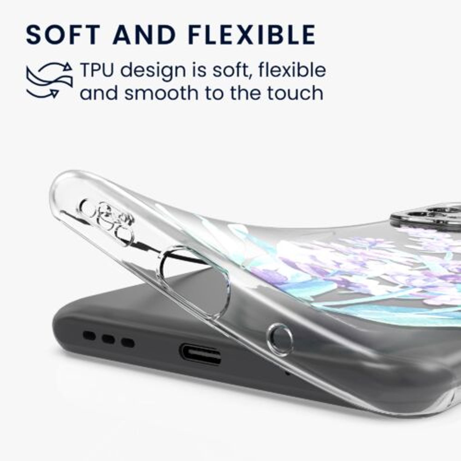 Husa Kwmobile pentru Xiaomi Redmi Note 10 5G, Silicon, Multicolor, 54950.02 fotografia produsului View 6 L