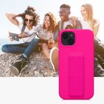 Husa Kwmobile pentru Apple iPhone 13, Silicon, Roz, 58249.77 fotografia produsului View 10 S
