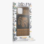 Husa Kwmobile pentru Apple iPhone 12/iPhone 12 Pro, Lemn, Maro/Negru, 52734.11 fotografia produsului View 8 S