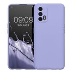 Husa Kwmobile pentru Realme GT 5G, Silicon, Mov, 57578.139 fotografia produsului