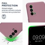 Husa Kwmobile pentru Realme GT Master Edition, Silicon, Violet, 58698.167 fotografia produsului View 3 S