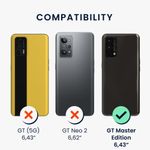 Husa Kwmobile pentru Realme GT Master Edition, Silicon, Violet, 58698.167 fotografia produsului View 5 S