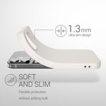 Husa Kwmobile pentru Apple iPhone 12/iPhone 12 Pro, Silicon, Alb, 53938.204 fotografia produsului View 2 S