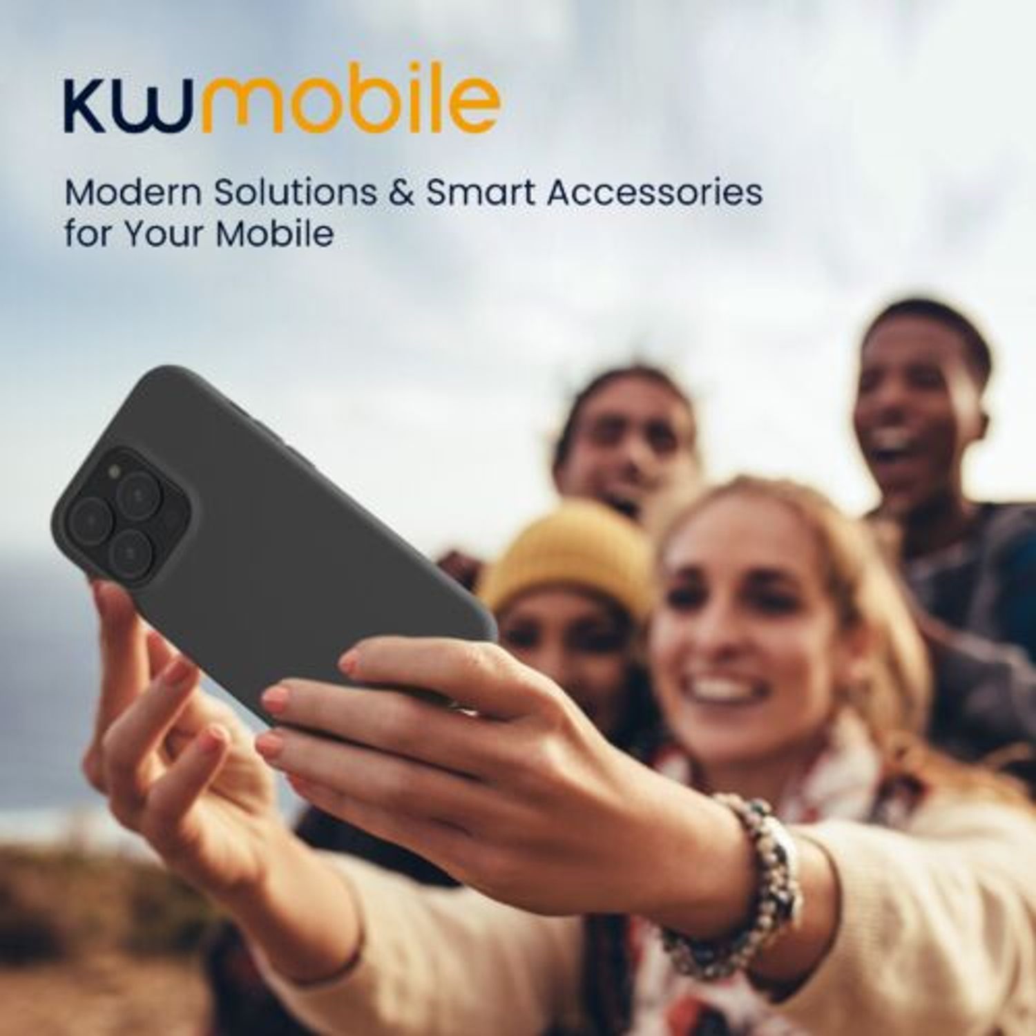Husa Kwmobile pentru Apple iPhone 14 Pro, Silicon, Negru, 59081.47 fotografia produsului View 7 L