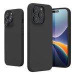 Husa Kwmobile pentru Apple iPhone 14 Pro, Silicon, Negru, 59081.47 fotografia produsului