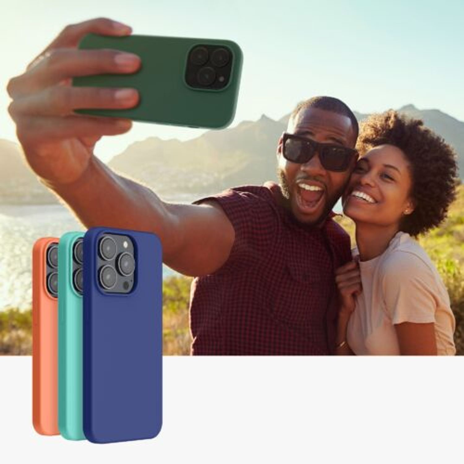 Husa Kwmobile pentru Apple iPhone 14 Pro, Silicon, Verde, 59073.166 fotografia produsului View 9 L