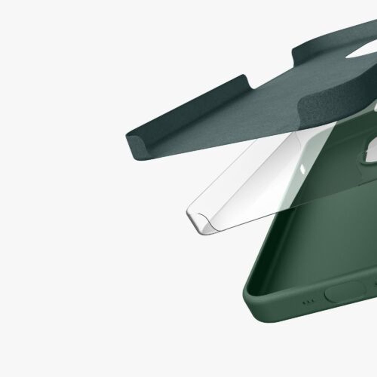 Husa Kwmobile pentru Apple iPhone 14 Pro, Silicon, Verde, 59073.166 fotografia produsului View 10 L