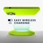 Husa Kwmobile pentru Apple iPhone 14 Pro, Silicon, Verde, 59077.75 fotografia produsului View 5 S
