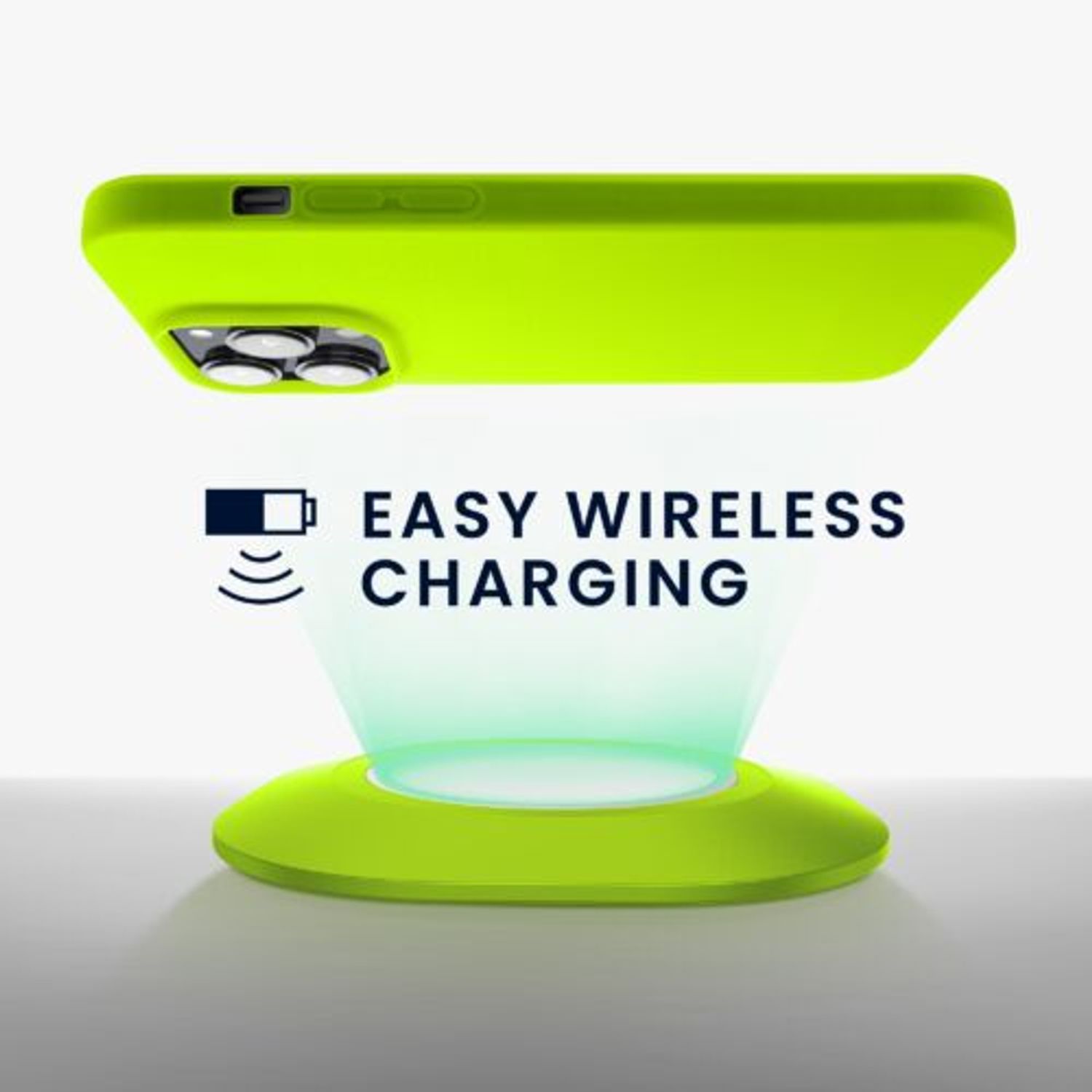 Husa Kwmobile pentru Apple iPhone 14 Pro, Silicon, Verde, 59077.75 fotografia produsului View 5 L