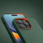 Husa Kwmobile pentru Apple iPhone 14 Pro, Silicon, Verde, 59073.166 fotografia produsului View 12 S