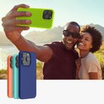 Husa Kwmobile pentru Apple iPhone 14 Pro, Silicon, Verde, 59077.75 fotografia produsului View 9 S