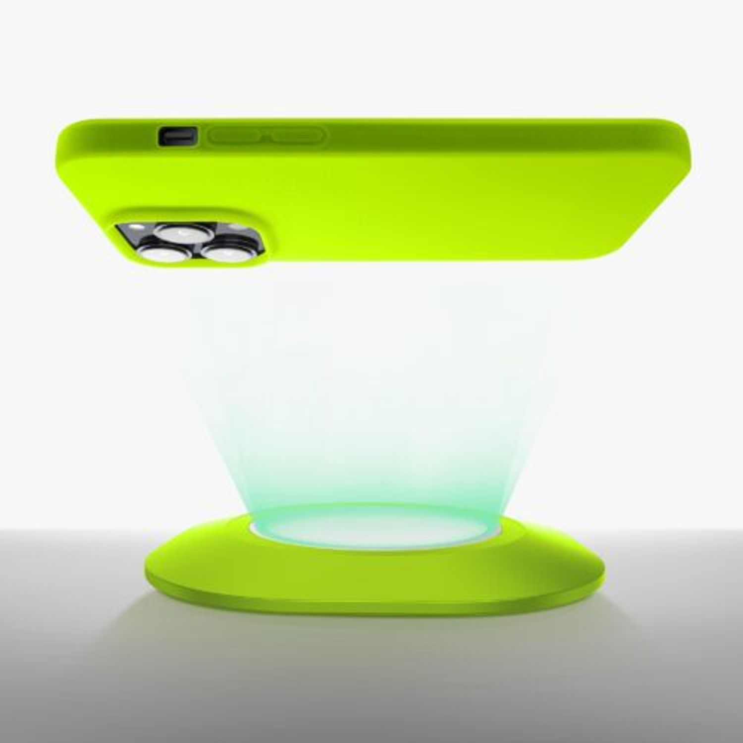 Husa Kwmobile pentru Apple iPhone 14 Pro, Silicon, Verde, 59077.75 fotografia produsului View 11 L