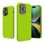Husa Kwmobile pentru Apple iPhone 14 Pro, Silicon, Verde, 59077.75 fotografia produsului
