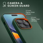 Husa Kwmobile pentru Apple iPhone 14 Pro, Silicon, Verde, 59073.166 fotografia produsului View 6 S