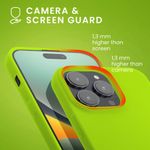Husa Kwmobile pentru Apple iPhone 14 Pro, Silicon, Verde, 59077.75 fotografia produsului View 6 S