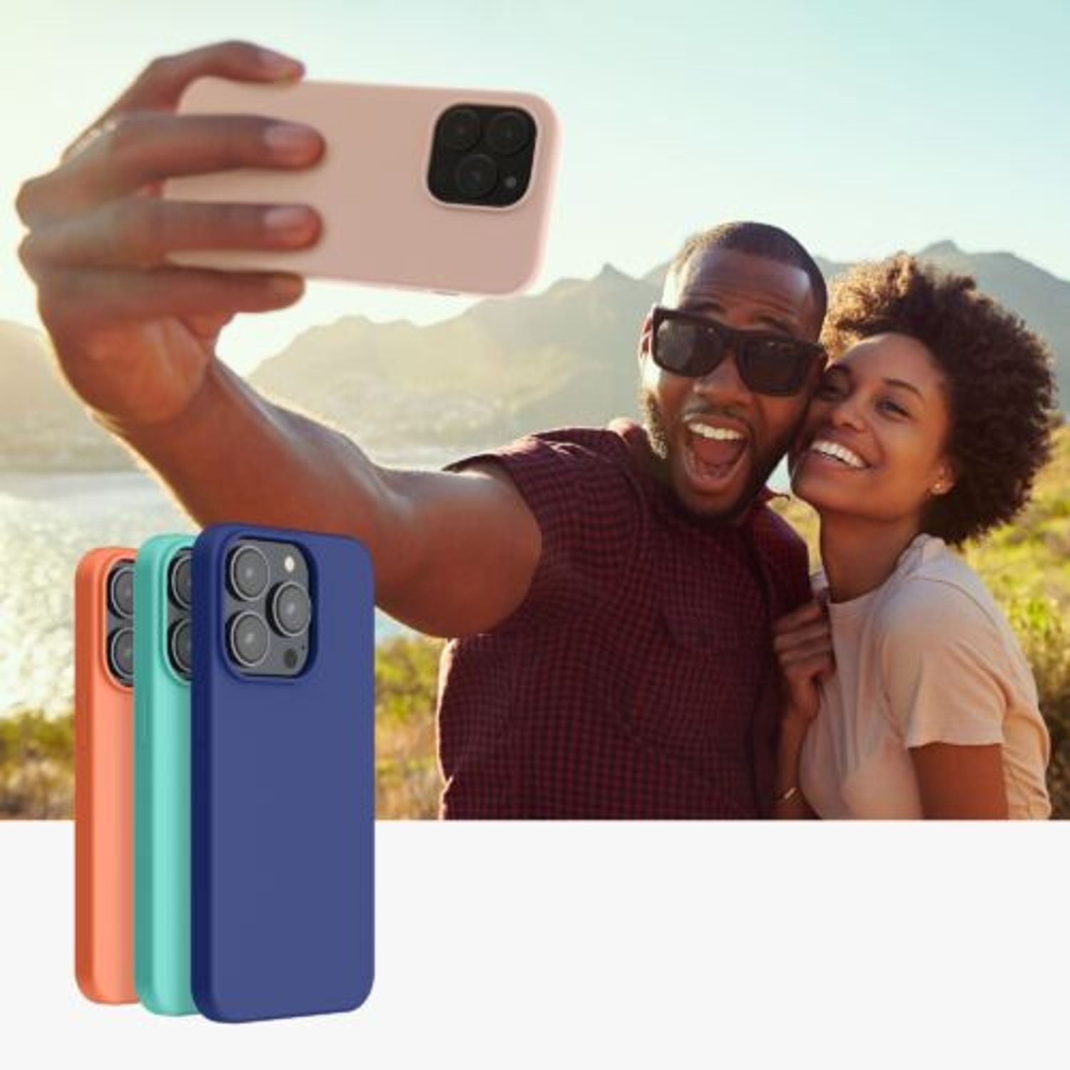 Husa Kwmobile pentru Apple iPhone 14 Pro, Silicon, Crem, 59073.10 fotografia produsului View 9 L