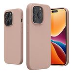 Husa Kwmobile pentru Apple iPhone 14 Pro, Silicon, Crem, 59073.10 fotografia produsului
