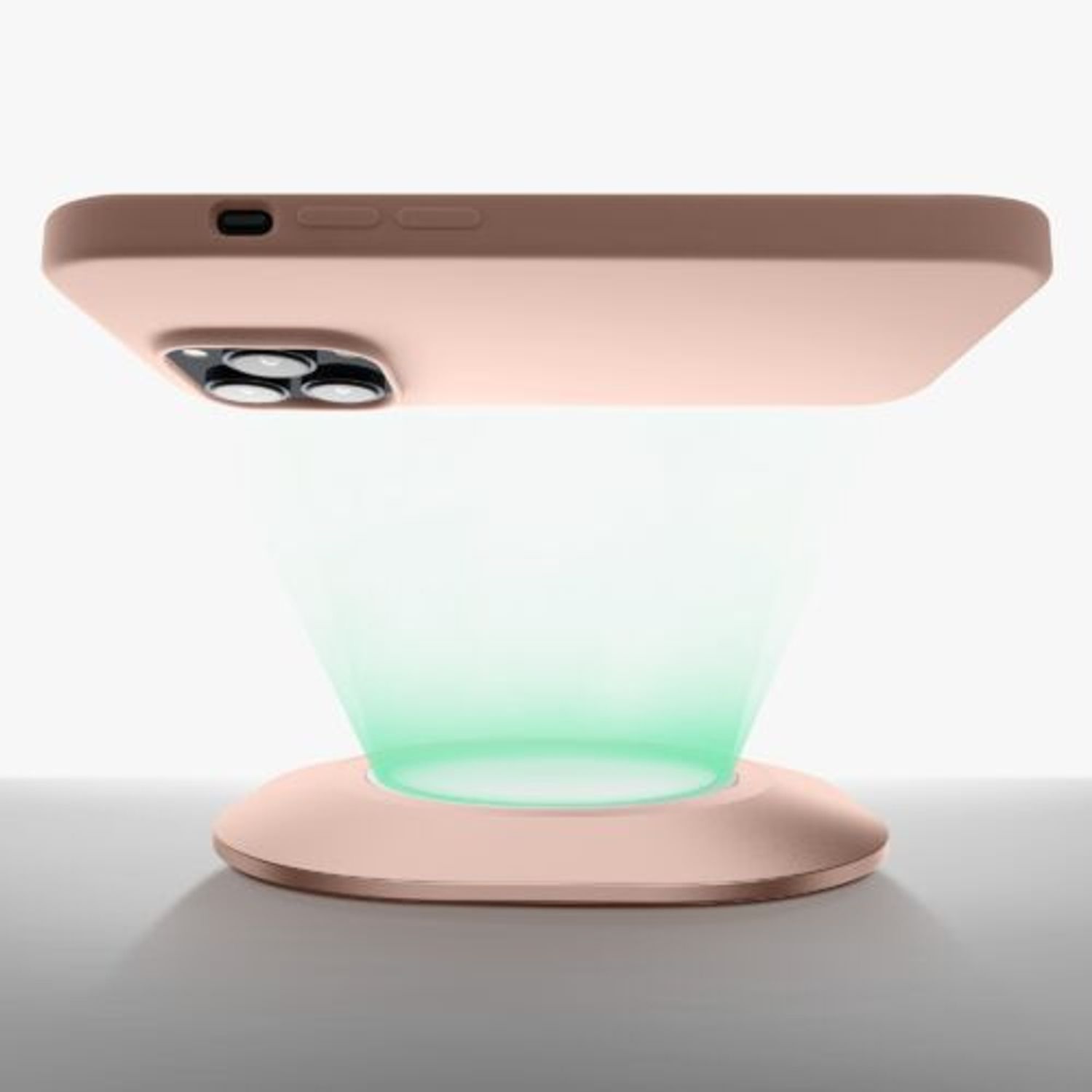 Husa Kwmobile pentru Apple iPhone 14 Pro, Silicon, Crem, 59073.10 fotografia produsului View 11 L