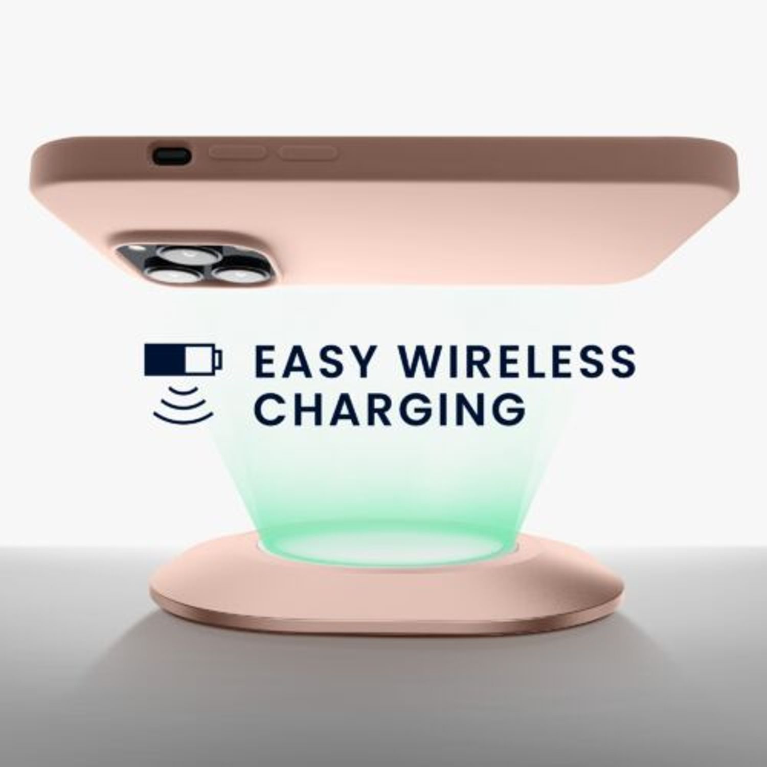 Husa Kwmobile pentru Apple iPhone 14 Pro, Silicon, Crem, 59073.10 fotografia produsului View 5 L