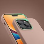 Husa Kwmobile pentru Apple iPhone 14 Pro, Silicon, Crem, 59073.10 fotografia produsului View 13 S