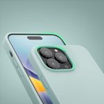 Husa Kwmobile pentru Apple iPhone 14 Pro Max, Silicon, Verde, 59074.200 fotografia produsului View 12 S