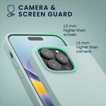 Husa Kwmobile pentru Apple iPhone 14 Pro Max, Silicon, Verde, 59074.200 fotografia produsului View 6 S