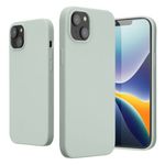 Husa Kwmobile pentru Apple iPhone 14 Plus, Silicon, Verde, 59072.200 fotografia produsului