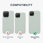 Husa Kwmobile pentru Apple iPhone 14 Plus, Silicon, Verde, 59072.200 fotografia produsului View 2 S