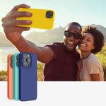 Husa Kwmobile pentru Apple iPhone 14 Plus, Silicon, Galben, 59072.165 fotografia produsului View 9 S
