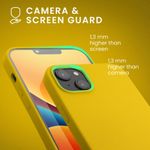 Husa Kwmobile pentru Apple iPhone 14 Plus, Silicon, Galben, 59072.165 fotografia produsului View 6 S