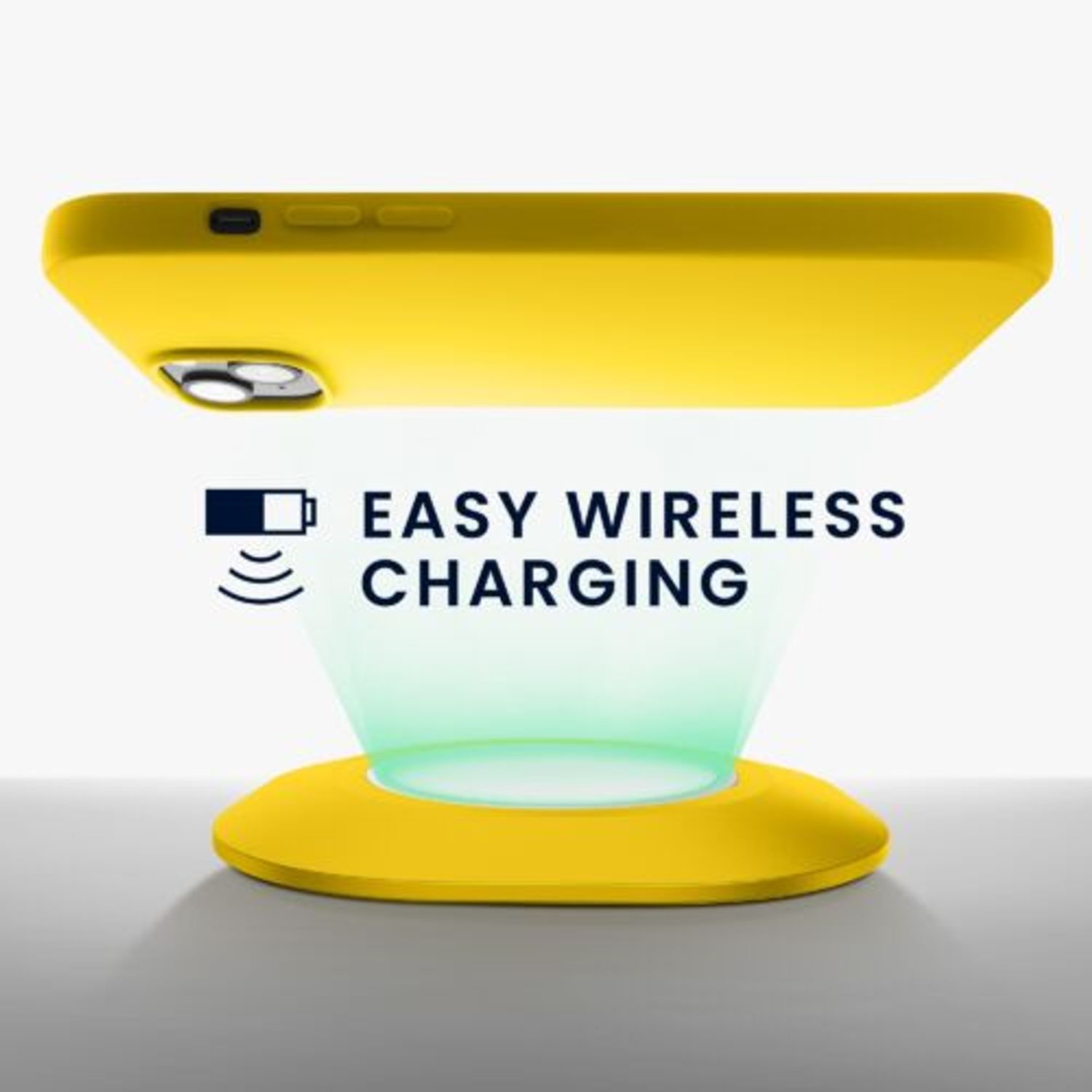 Husa Kwmobile pentru Apple iPhone 14 Plus, Silicon, Galben, 59072.165 fotografia produsului View 5 L