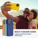 Husa Kwmobile pentru Apple iPhone 14 Plus, Silicon, Galben, 59072.165 fotografia produsului View 3 S