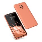 Husa Kwmobile pentru Xiaomi Redmi Note 9S/Redmi Note 9 Pro/Redmi Note 9 Pro Max, Silicon, Coral, 56562.103 fotografia produsului