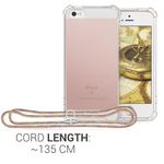 Husa pentru Apple iPhone 5/iPhone 5s/iPhone SE, Silicon, Transparent, 48210.08 fotografia produsului View 4 S