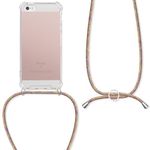 Husa pentru Apple iPhone 5/iPhone 5s/iPhone SE, Silicon, Transparent, 48210.08 fotografia produsului View 2 S